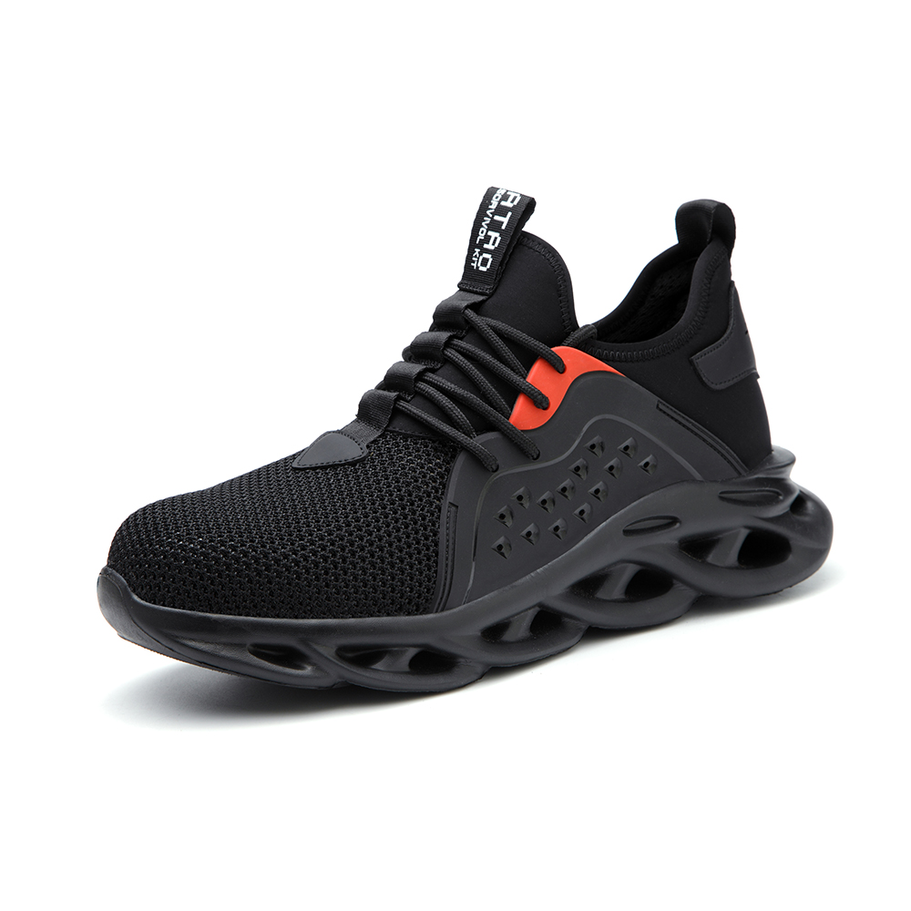 Atao Series 808 Black Safety Trainers Shoes JuBang Safety Shoes