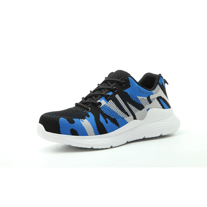 Camouflage EVA 526 Blue Safety Trainers Shoes - Image 2