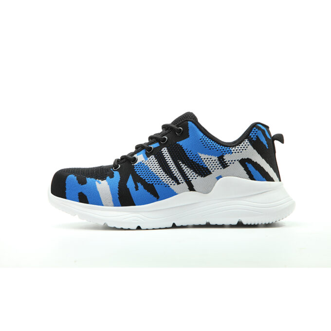 Camouflage EVA 526 Blue Safety Trainers Shoes