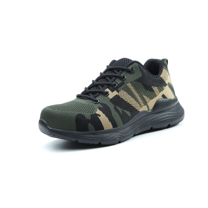 Camouflage EVA 526 Green Safety Trainers Shoes - Image 2