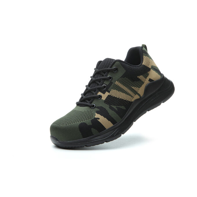 Camouflage EVA 526 Green Safety Trainers Shoes - Image 6