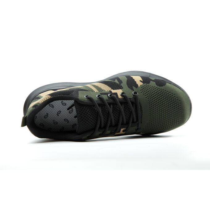 Camouflage EVA 526 Green Safety Trainers Shoes - Image 3