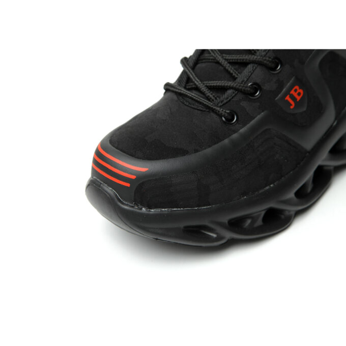 JuBang EVA 539 Black/Red Safety Trainers Shoes - Image 9