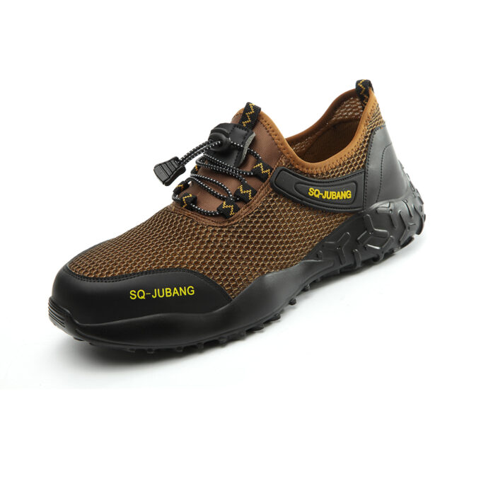 SQ Series 777 Brown Safety Trainer Shoes - Image 2