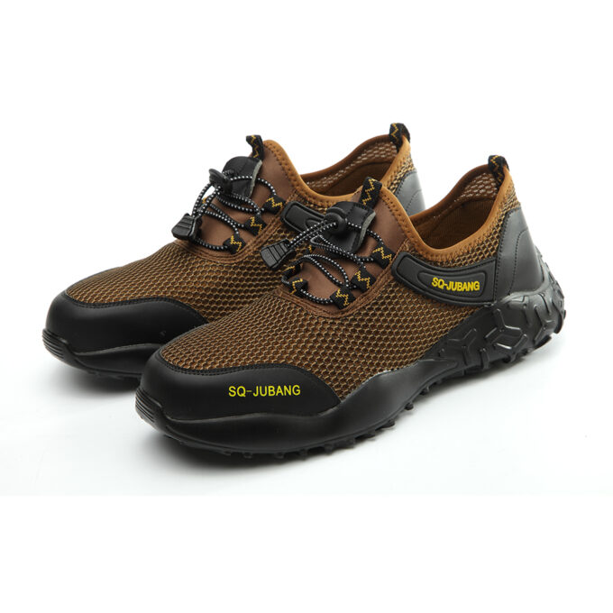 SQ Series 777 Brown Safety Trainer Shoes - Image 6