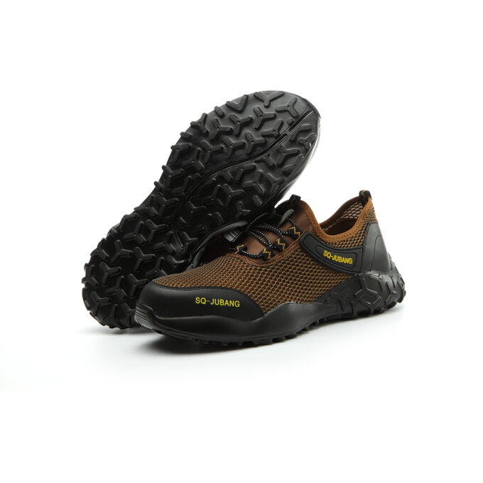 SQ Series 777 Brown Safety Trainer Shoes - Image 7