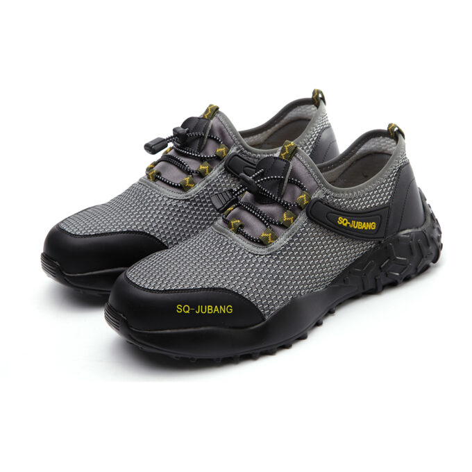 SQ Series 777 Grey Safety Trainer Shoes - Image 6