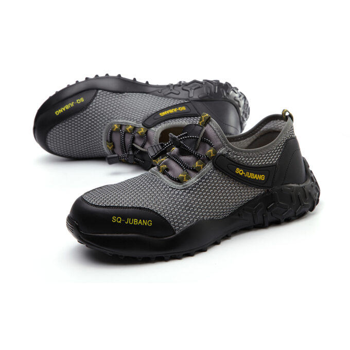 SQ Series 777 Grey Safety Trainer Shoes - Image 7