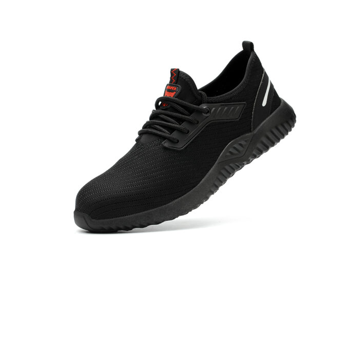 Wolvex 305 Black Safety Trainers Shoes - Image 3