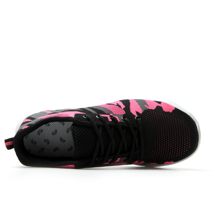 Camouflage EVA 526 Pink Safety Trainers Shoes for Women - Image 3