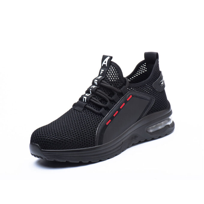 Flying 795 Black Safety Trainers Shoes - Image 2