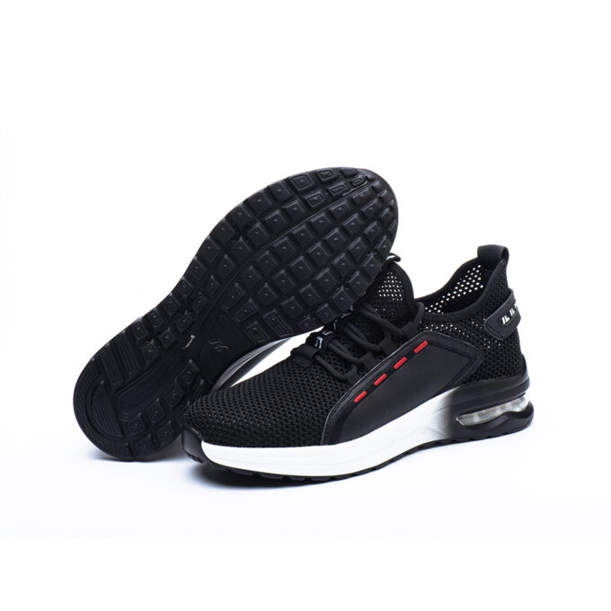 Flying 796 Black/White Safety Trainers Shoes - Image 6