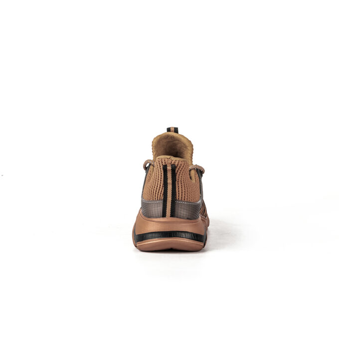 Flying 810 Brown Safety Trainers Shoes - Image 3