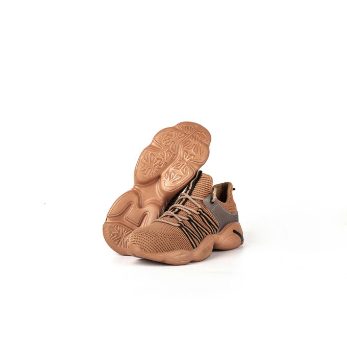 Flying 810 Brown Safety Trainers Shoes - Image 5