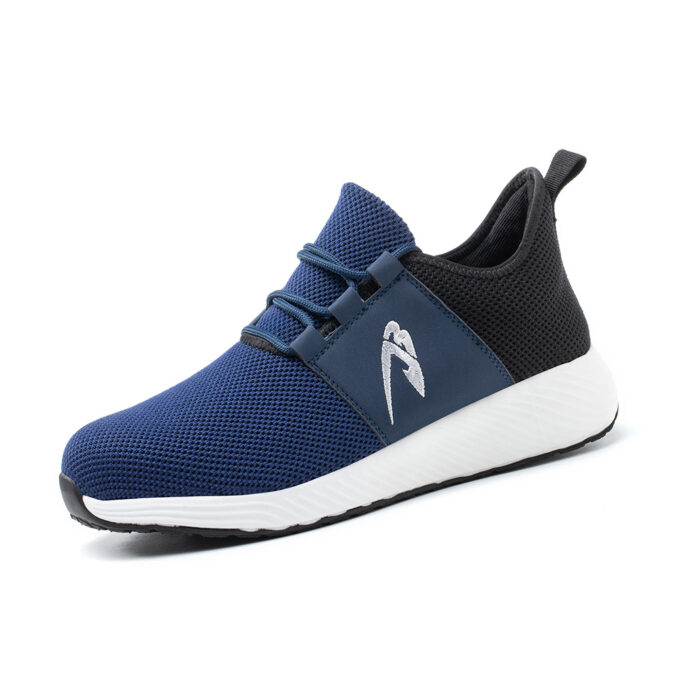 J3 Series 309 Blue Safety Steel Toe Cap Trainers Shoes - Image 2