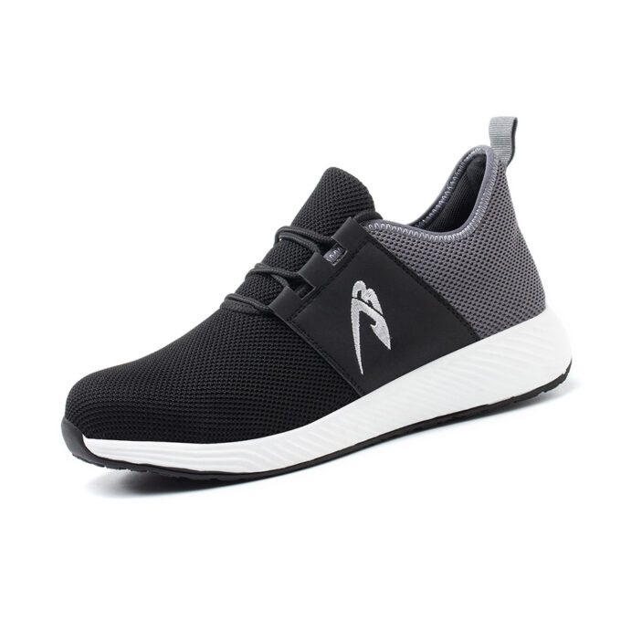J3 Series 309 Black/Grey Safety Steel Toe Cap Trainers Shoes - Image 2