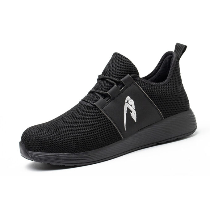 J3 Series 309 Black Safety Steel Toe Cap Trainers Shoes - Image 2