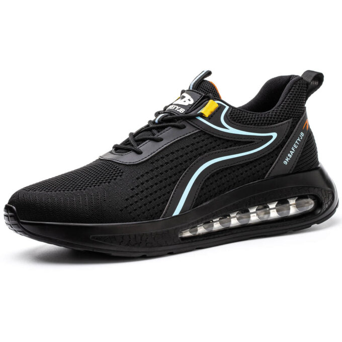 Flying 9191 Air Cushion Lightweight Steel Toe Sneakers