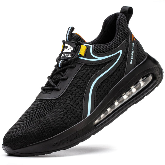 Flying 9191 Air Cushion Lightweight Steel Toe Sneakers - Image 3