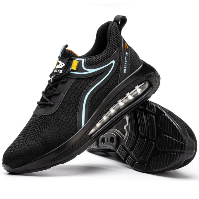 Flying 9191 Air Cushion Lightweight Steel Toe Sneakers - Image 8