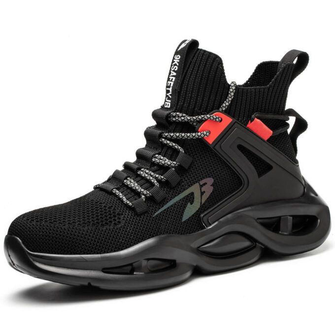 Flying 675 Comfortable High-Top Steel Toe Shoes