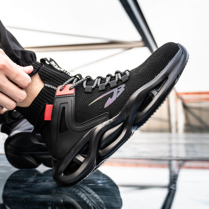 Flying 675 Comfortable High-Top Steel Toe Shoes - Image 10