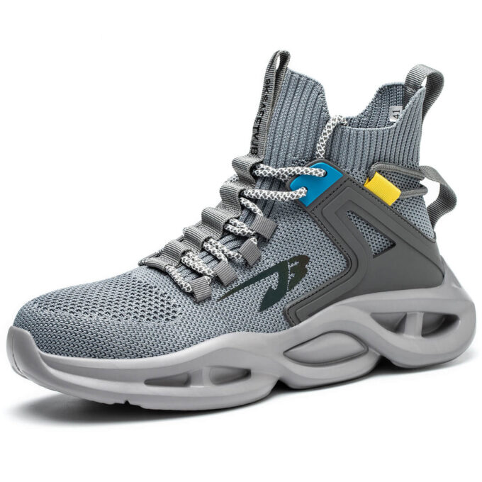 Flying 675 Comfortable High-Top Steel Toe Shoes - Image 5