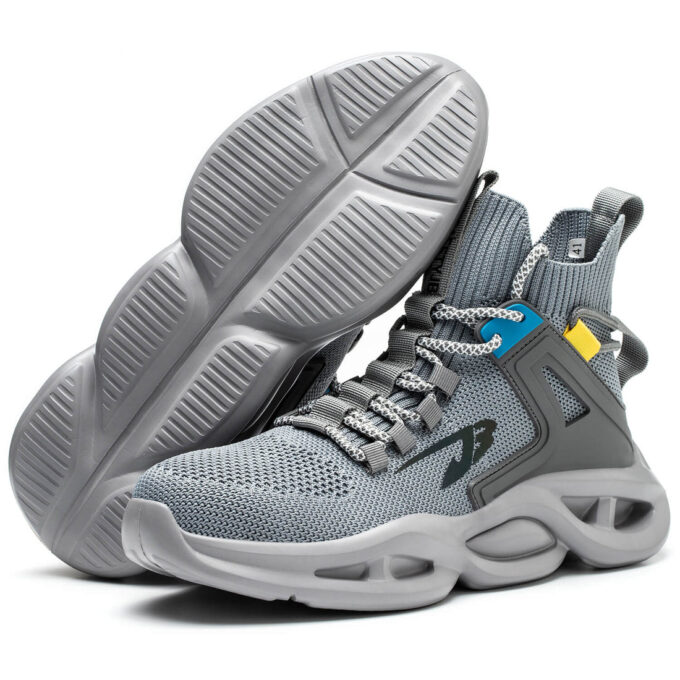 Flying 675 Comfortable High-Top Steel Toe Shoes - Image 7